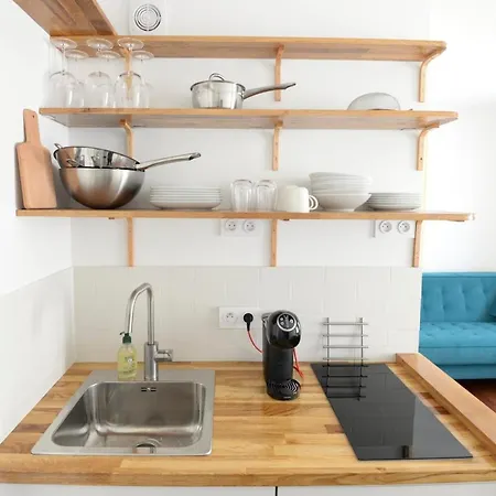 Charming Studio In Montmartre Apartamento