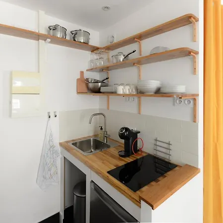 Daire Charming Studio In Montmartre